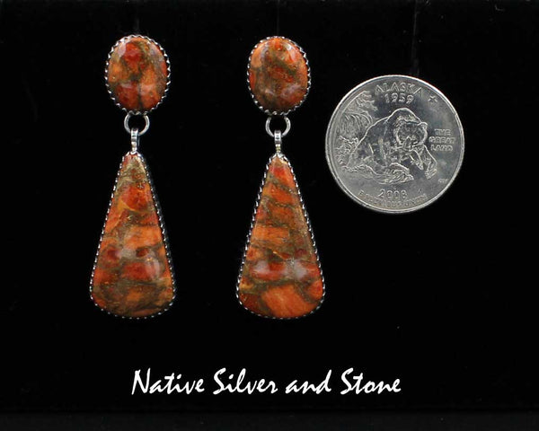 Apple on sale coral earrings