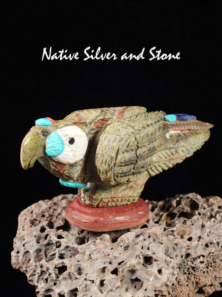 Bird Zuni Fetishes | Native Silver & Stone LLC