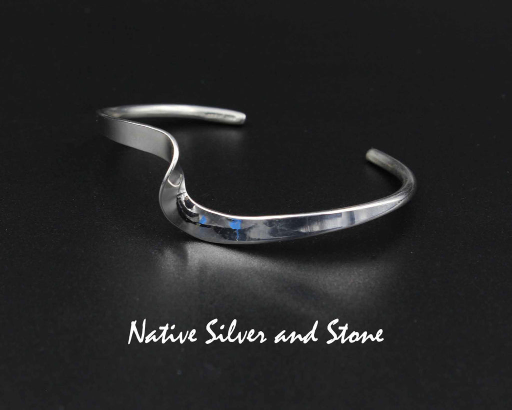 NAVAJO バングル Sterling elaine tahe シルバー925 Native American Navajo Twisted Sterling Silver Bracelet by