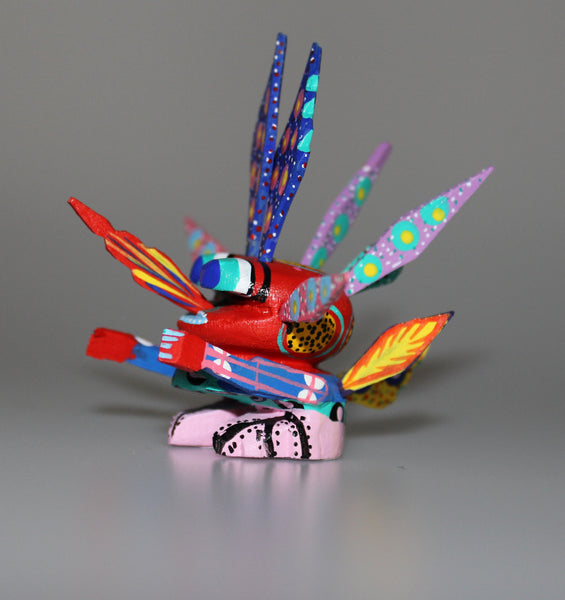 Z Guardian - Oaxacan Alejibres<br>Painted Wood Carving<br> Carmelo Sosa<br>Handcarved & Painted