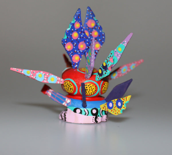 Z Guardian - Oaxacan Alejibres<br>Painted Wood Carving<br> Carmelo Sosa<br>Handcarved & Painted