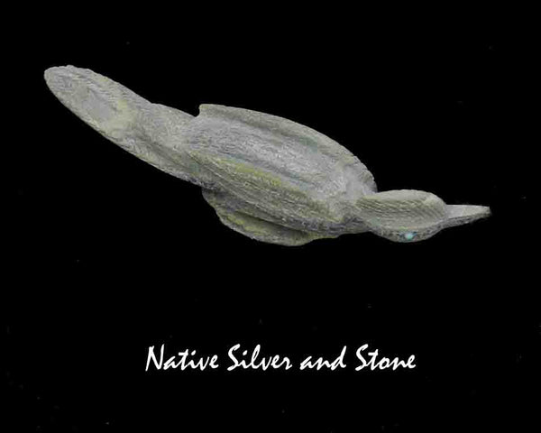 Bird<br>Roadrunner<br>Zuni Fetish Carving<br>Karen Zunie<br>Serpentine