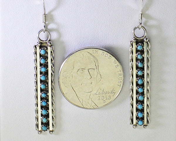 WFD-Zuni-Earrings-Snake-Eye-Turquoise-Dots-2-Perspective