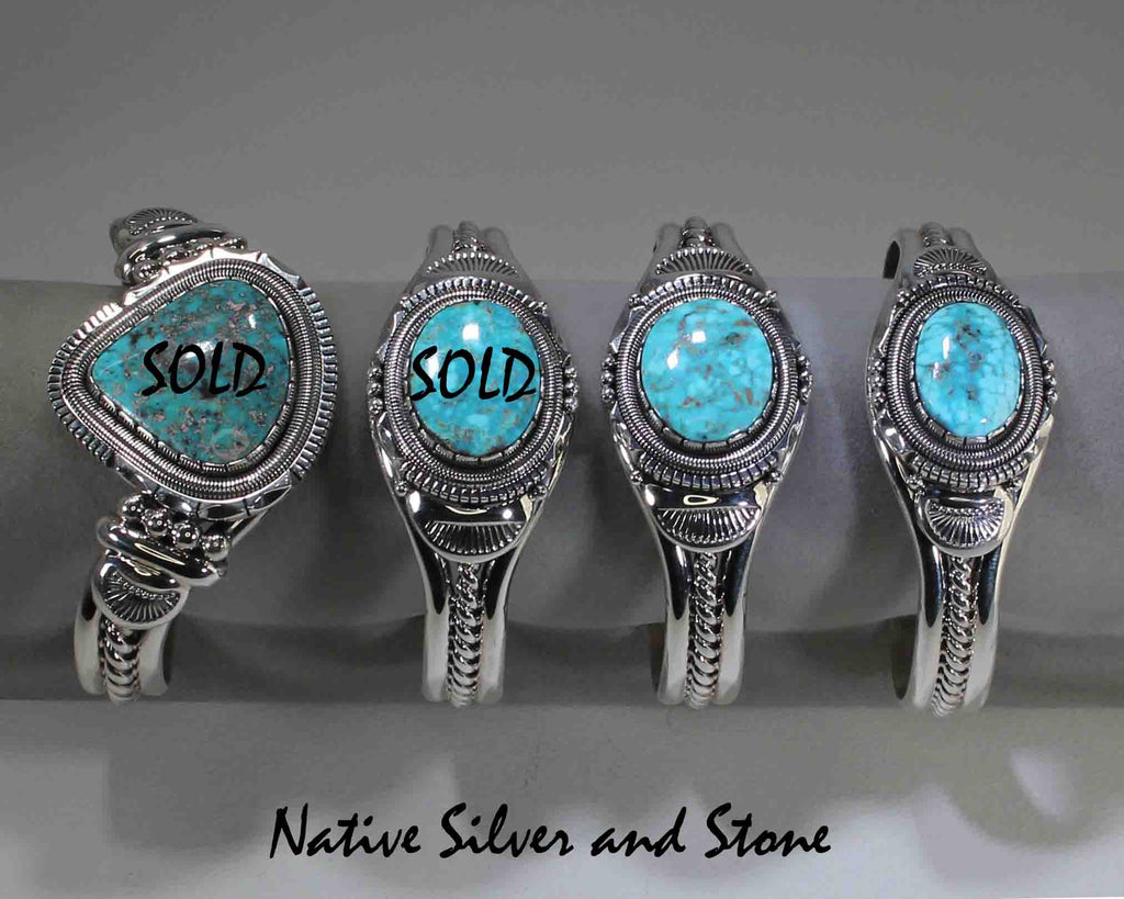 Z Wil Vandever - Navajo JewelryAngle Bracelet1-1/2