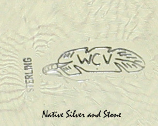 Z Wil Vandever - Navajo Jewelry<br>Pendant - Royston Turquoise<br>Large Teardrop Cabochon in Handmade<br>Silver Setting